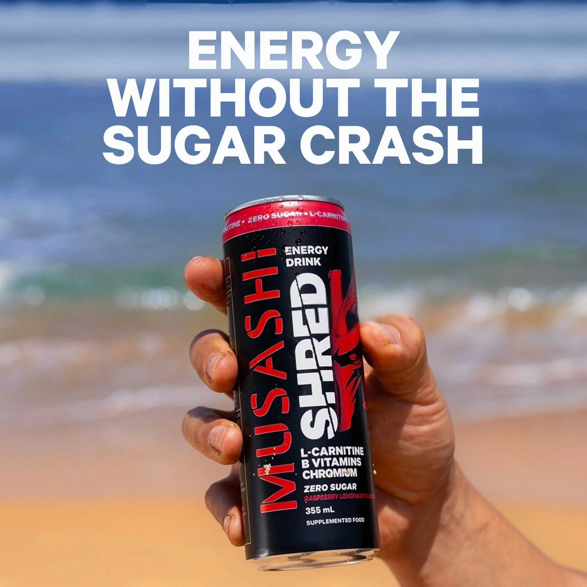Shred Energy Drink 355ml - 12 Pack - Image 4